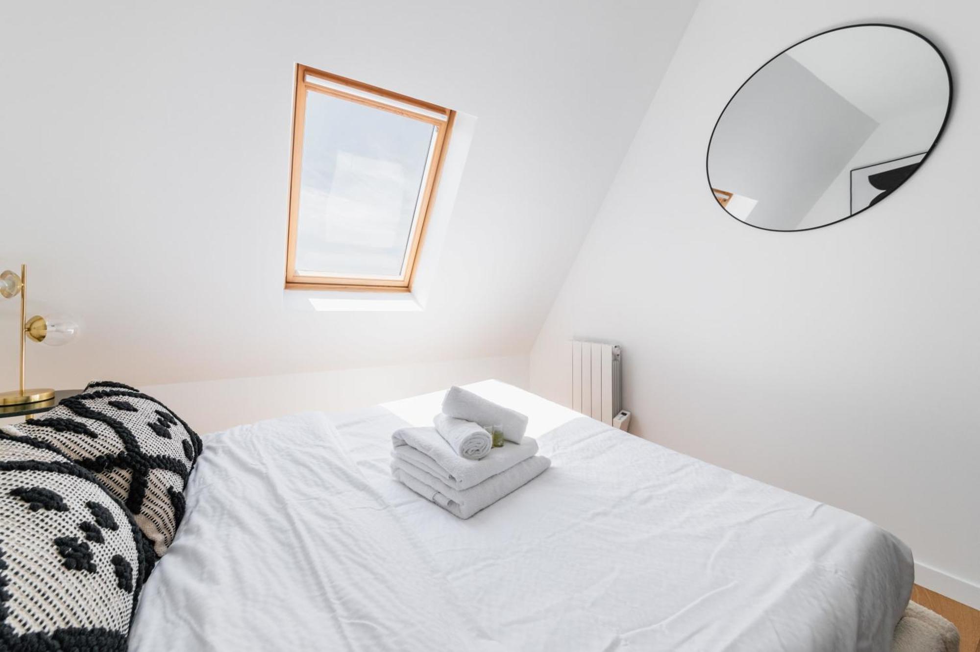 Appartamento 2 Pieces Refait A Neuf Dernier Etage - Paris 19 - 4P - Flat-Guest Esterno foto